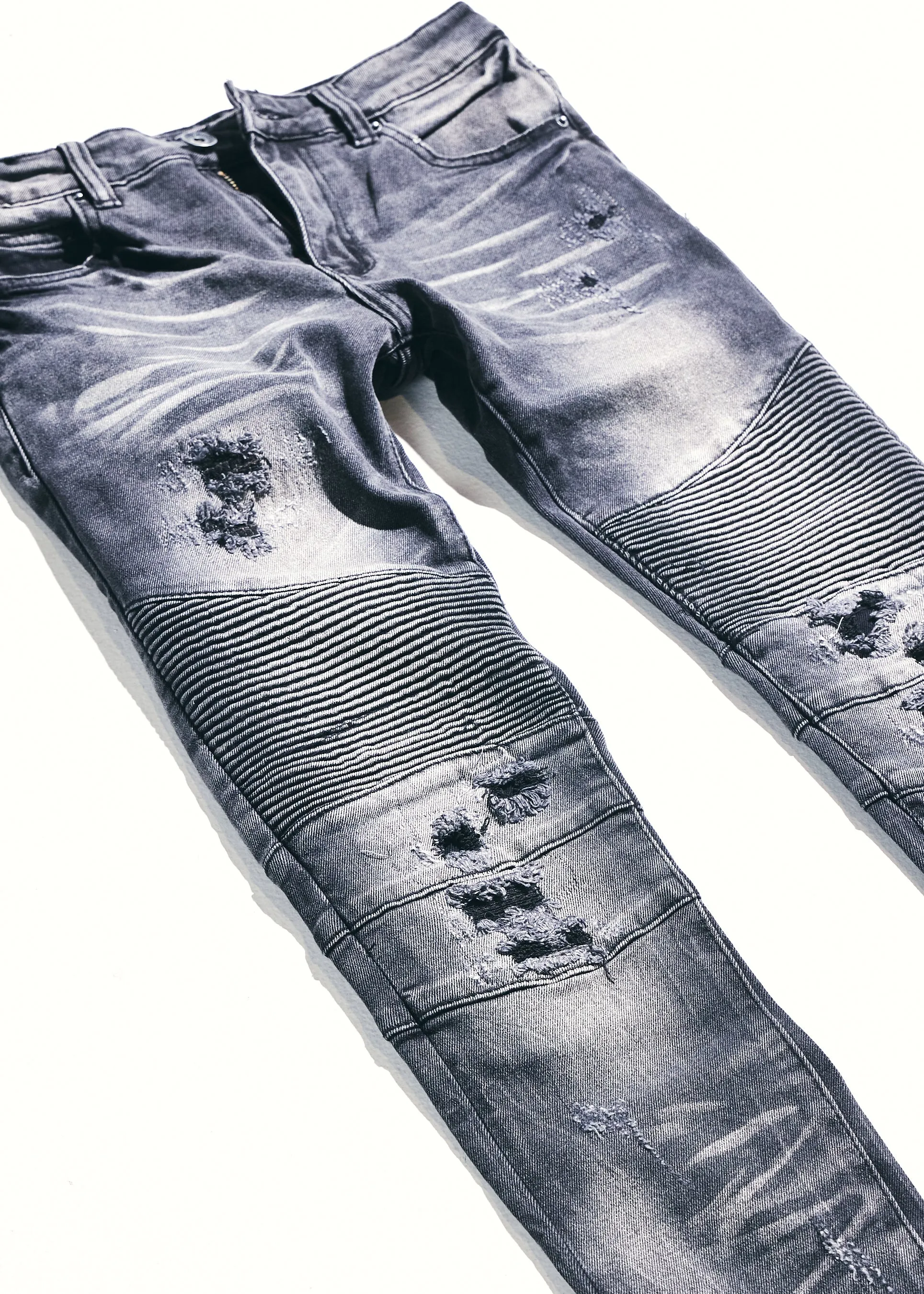 Skywalker Denim (Grey Distressed)