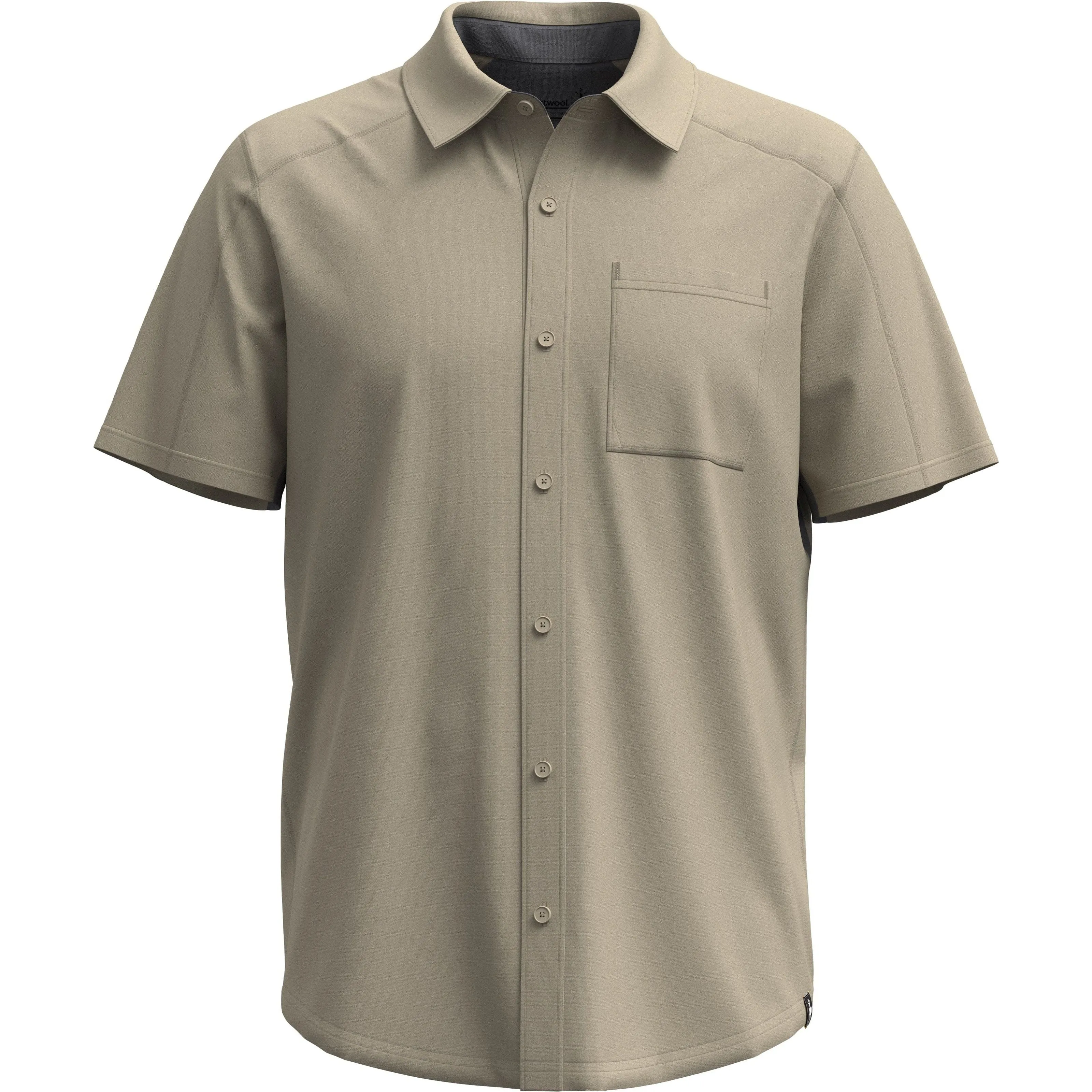 Smartwool Mens Printed Short-Sleeve Button Down