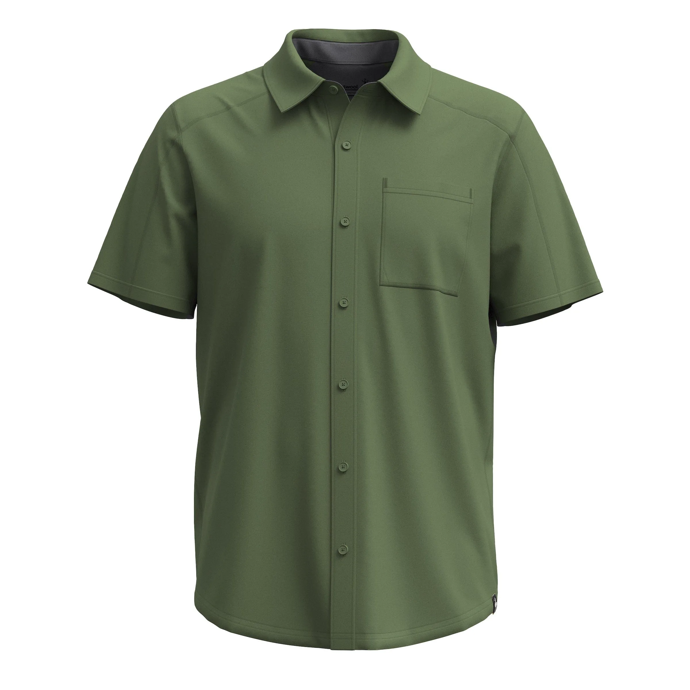 Smartwool Mens Printed Short-Sleeve Button Down
