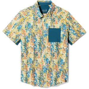Smartwool Mens Printed Short-Sleeve Button Down