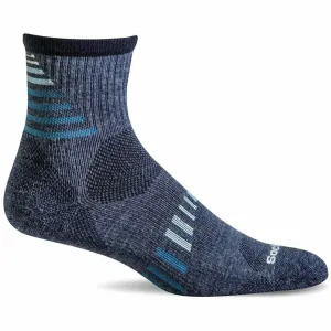 Sockwell Mens Ascend II Moderate Compression Mini Crew Socks
