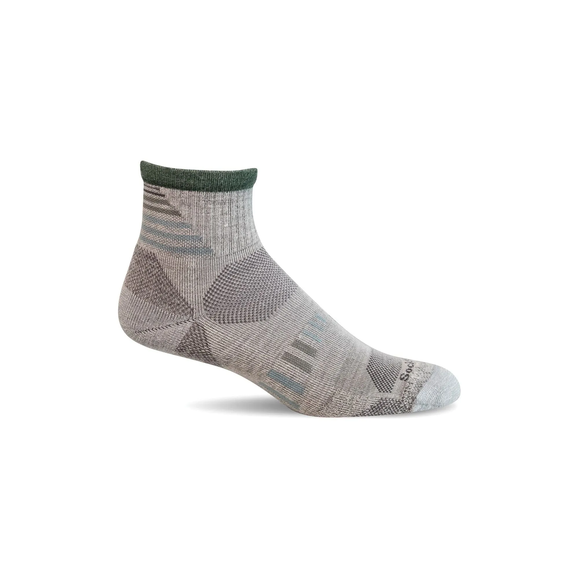 Sockwell Mens Ascend II Moderate Compression Mini Crew Socks