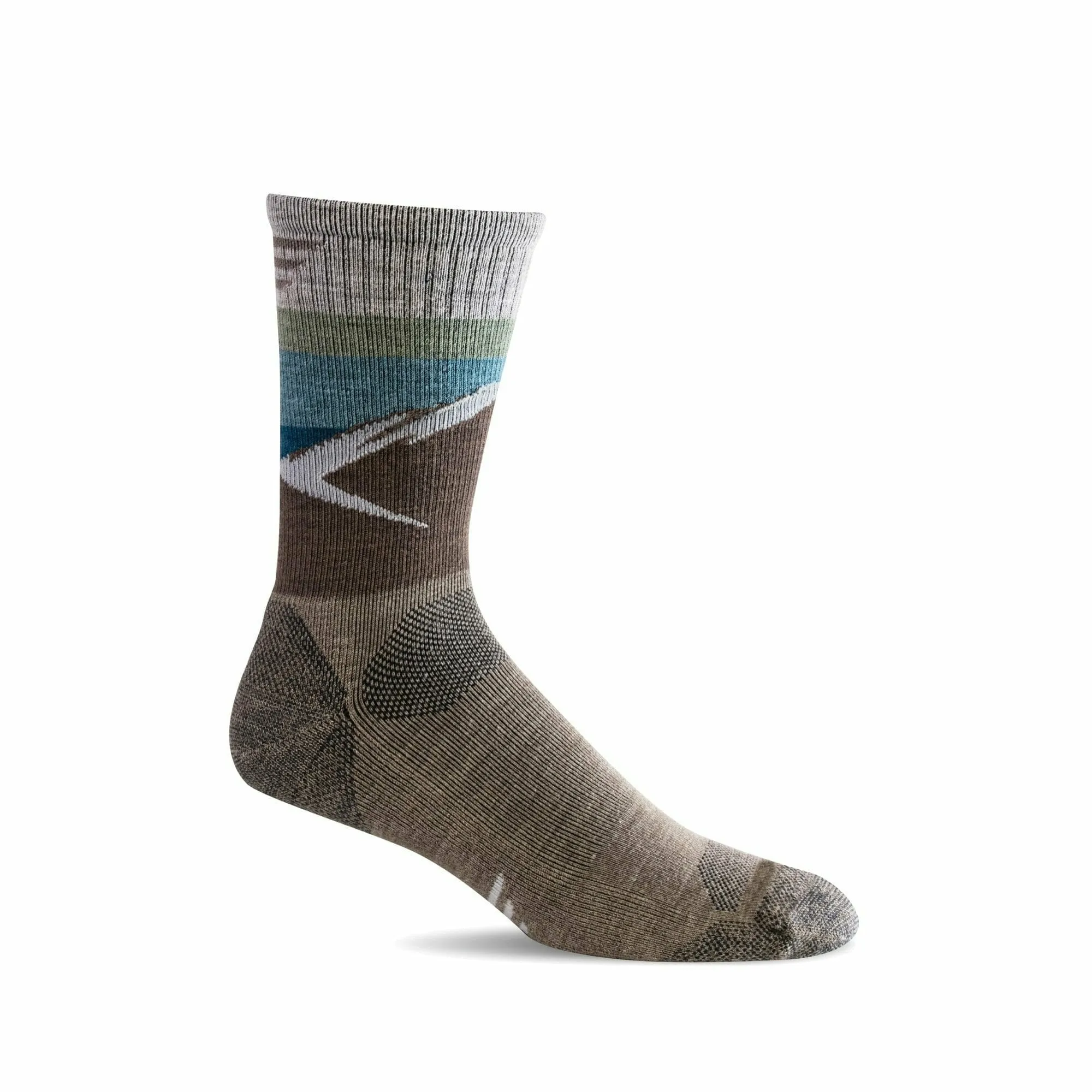 Sockwell Mens Modern Mountain Moderate Compression Crew Socks