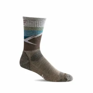 Sockwell Mens Modern Mountain Moderate Compression Crew Socks