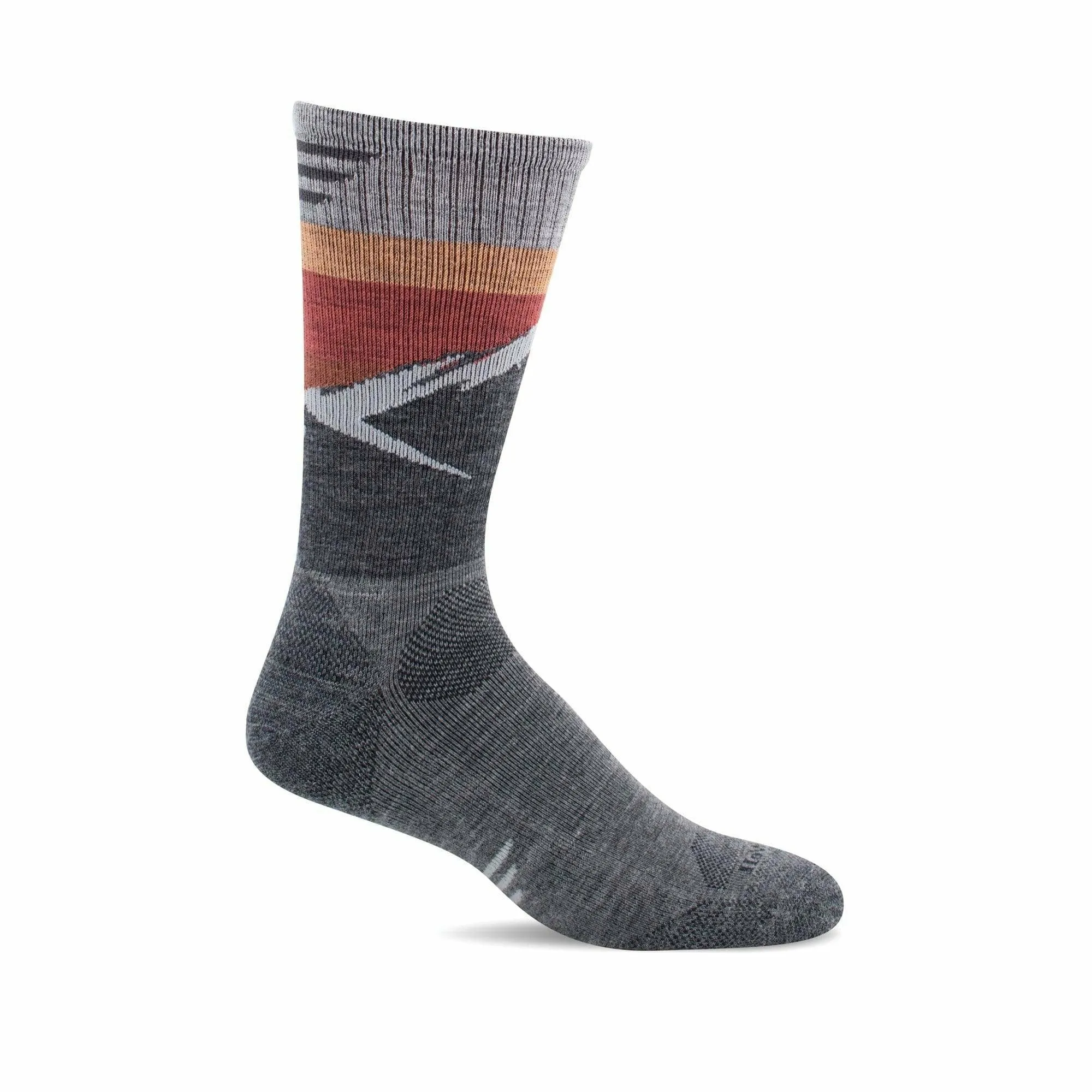 Sockwell Mens Modern Mountain Moderate Compression Crew Socks