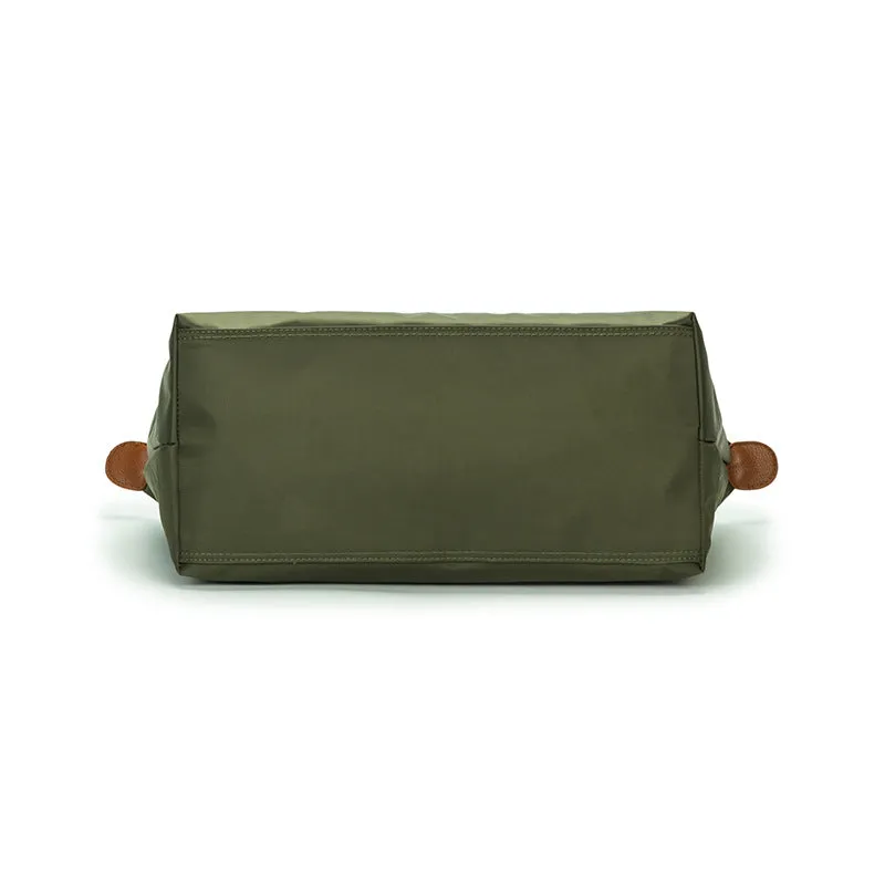 Solid Color Simple Retro Oxford Leather Tarpaulin Bag