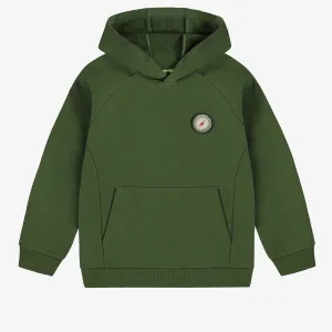 Souris Mini Boys Hoodie in French Terry - Green