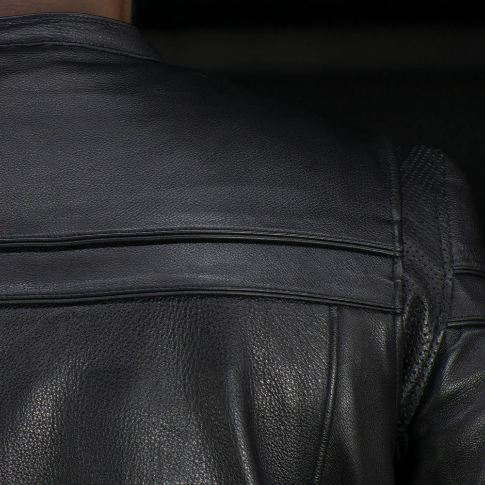 STROM Motorcycle Leather Jacket