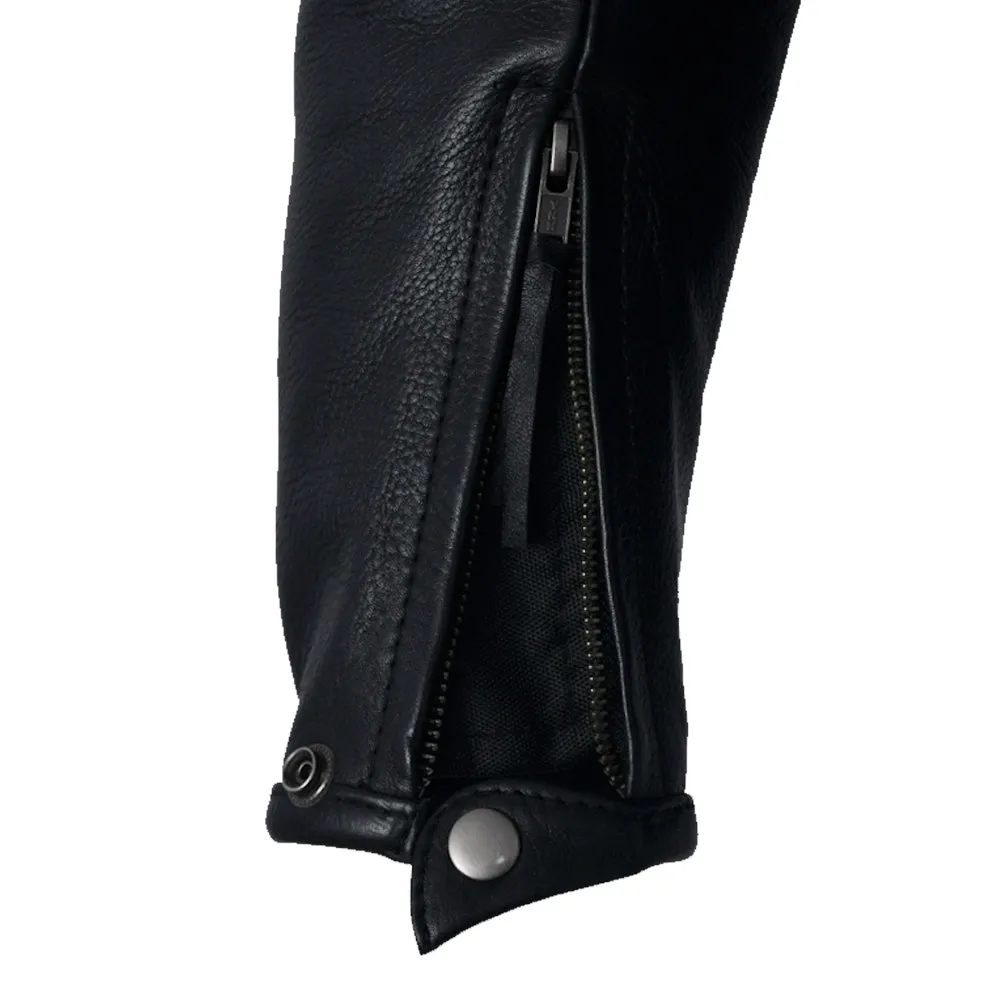 STROM Motorcycle Leather Jacket