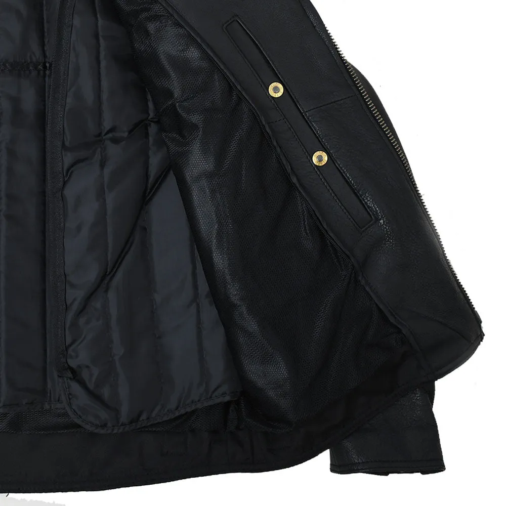STROM Motorcycle Leather Jacket