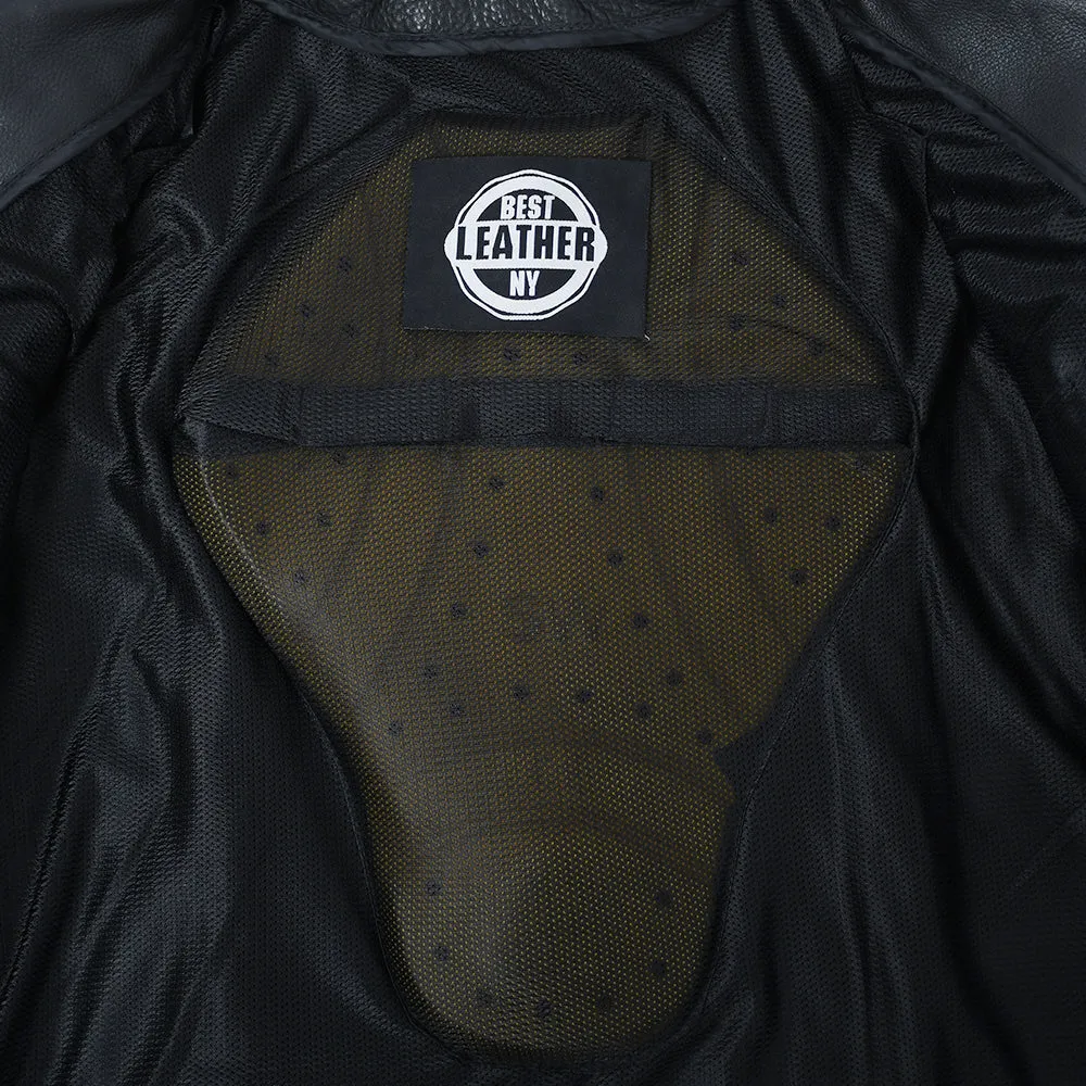 STROM Motorcycle Leather Jacket