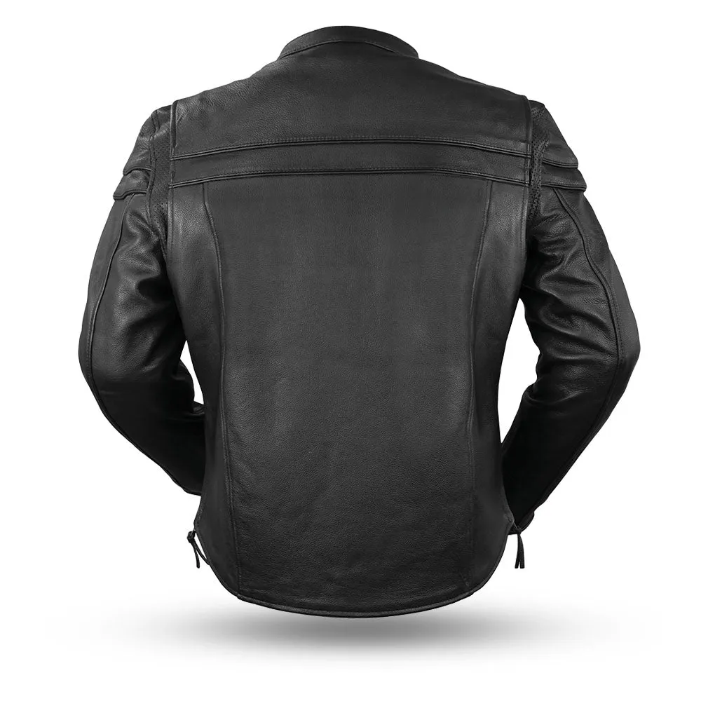 STROM Motorcycle Leather Jacket