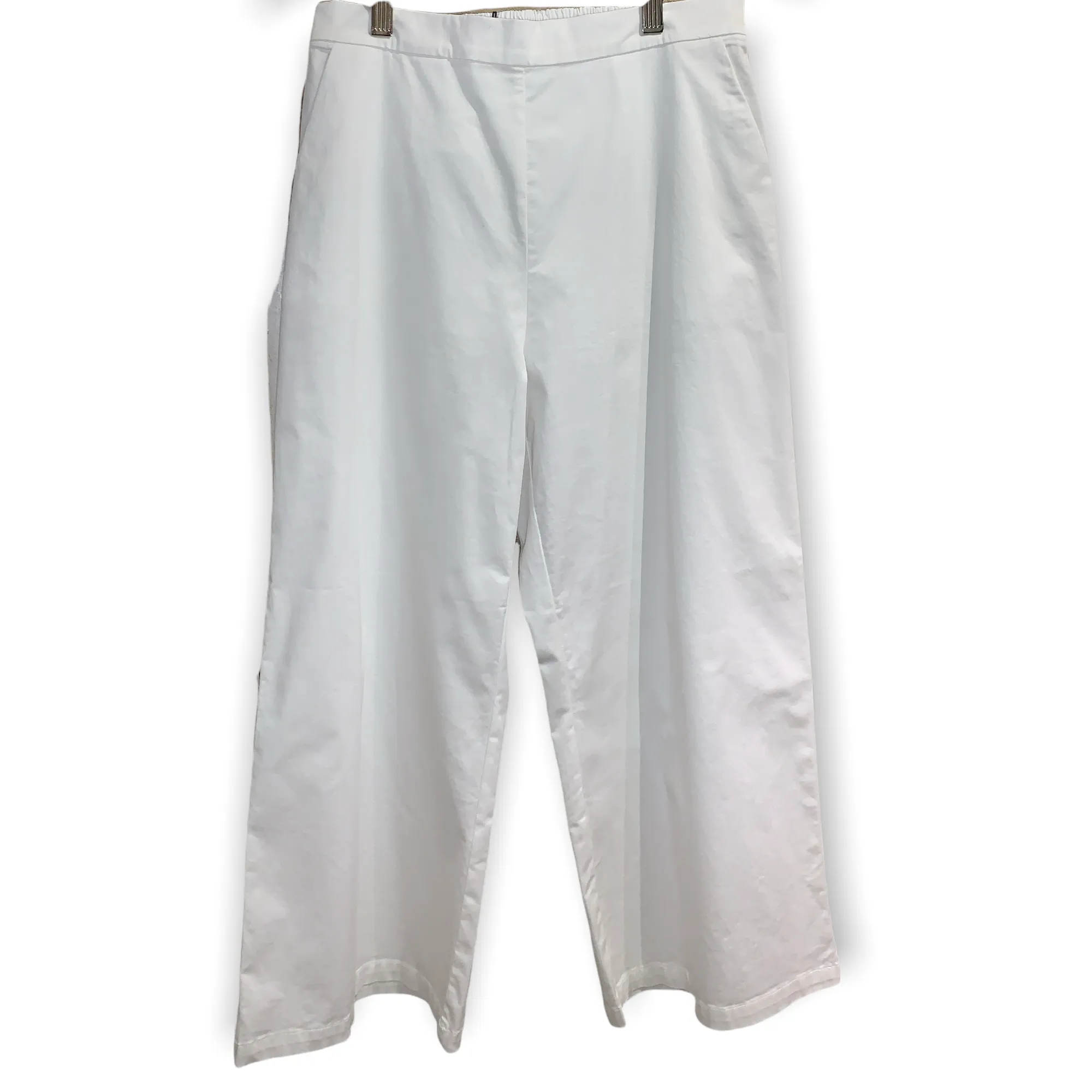 T - Cotton Trouser | White