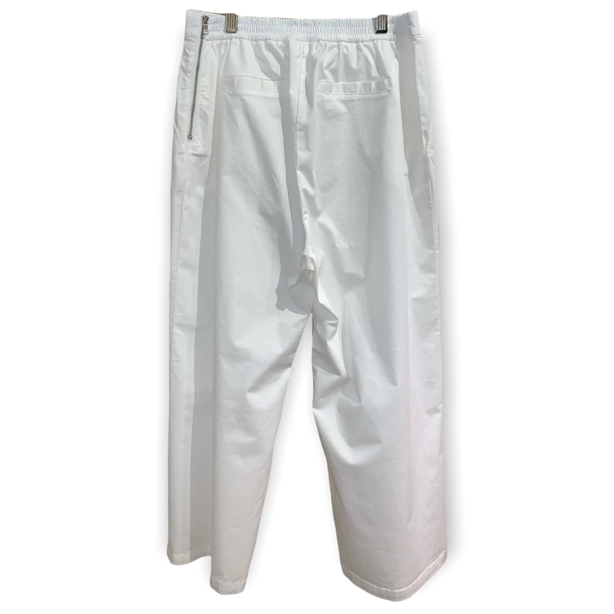 T - Cotton Trouser | White