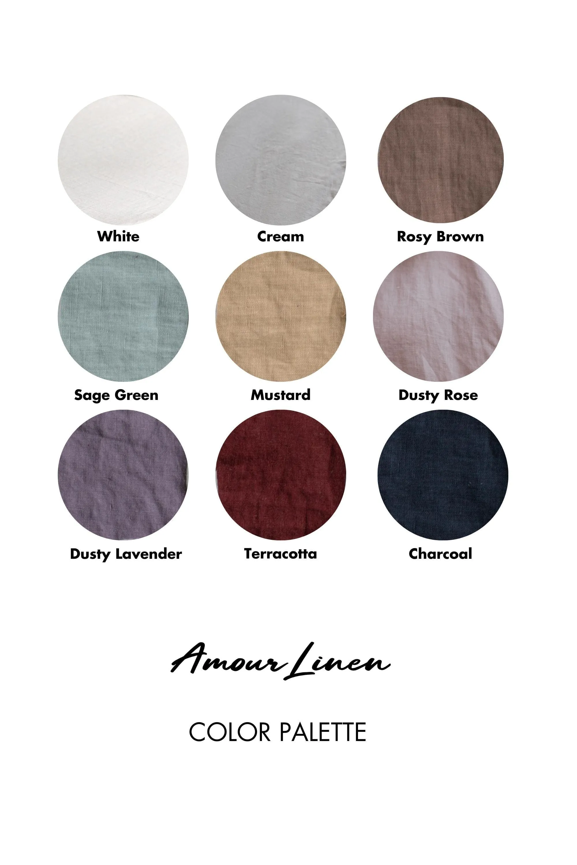 Tab Top Linen Curtain | Multiple Colours