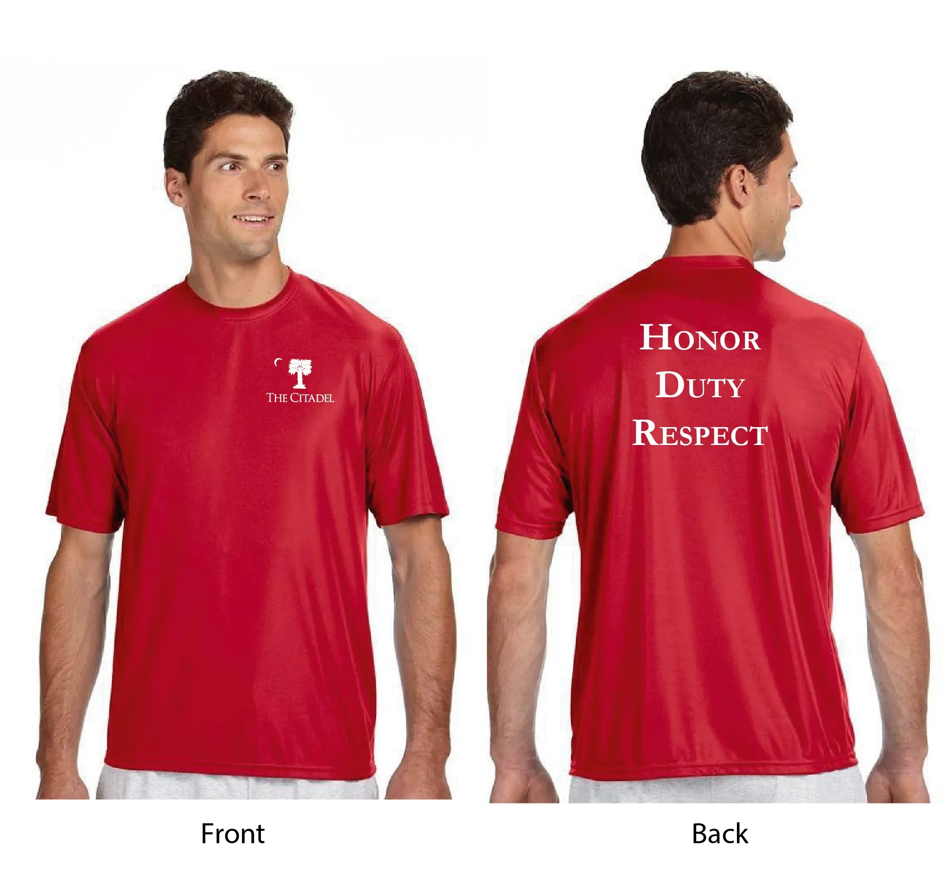 The Citadel, Big Red  logo,  Performance T-Shirt