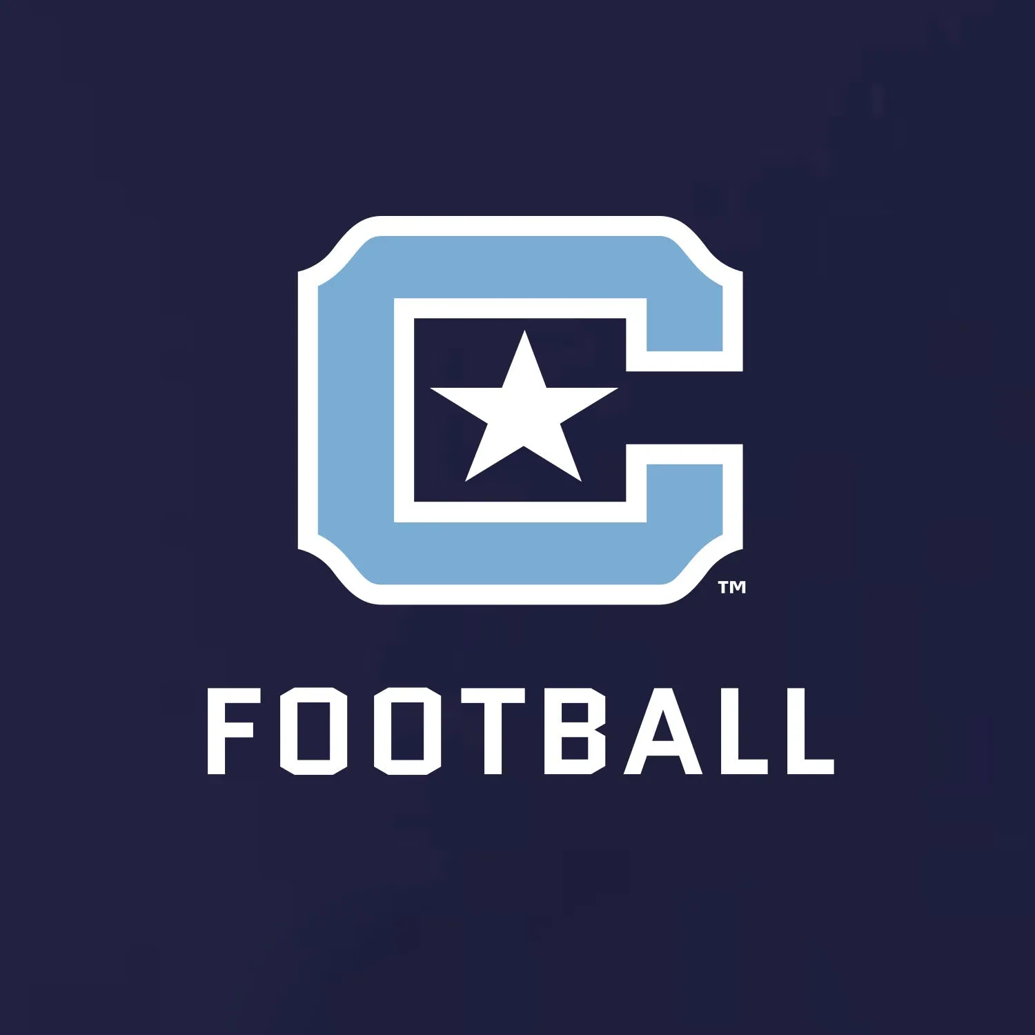 The Citadel C, Sports - Football,  Performance T-Shirt