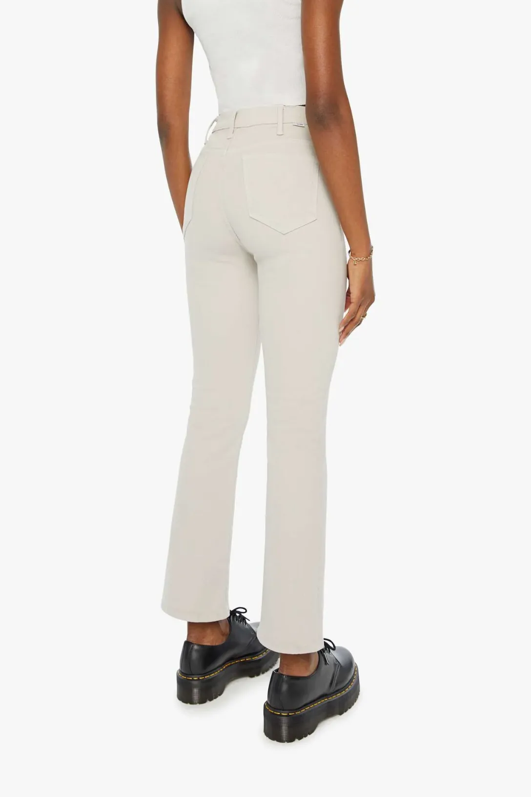 The Hustler Flood Jean | Feather Grey