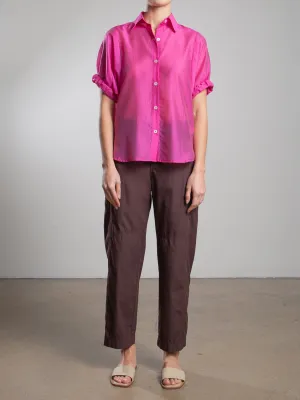 Torrance Pant in Paperweight Cotton - Bittersweet