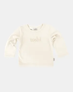 Toshi Dreamtime Organic Tee Long Sleeve Logo/Feather