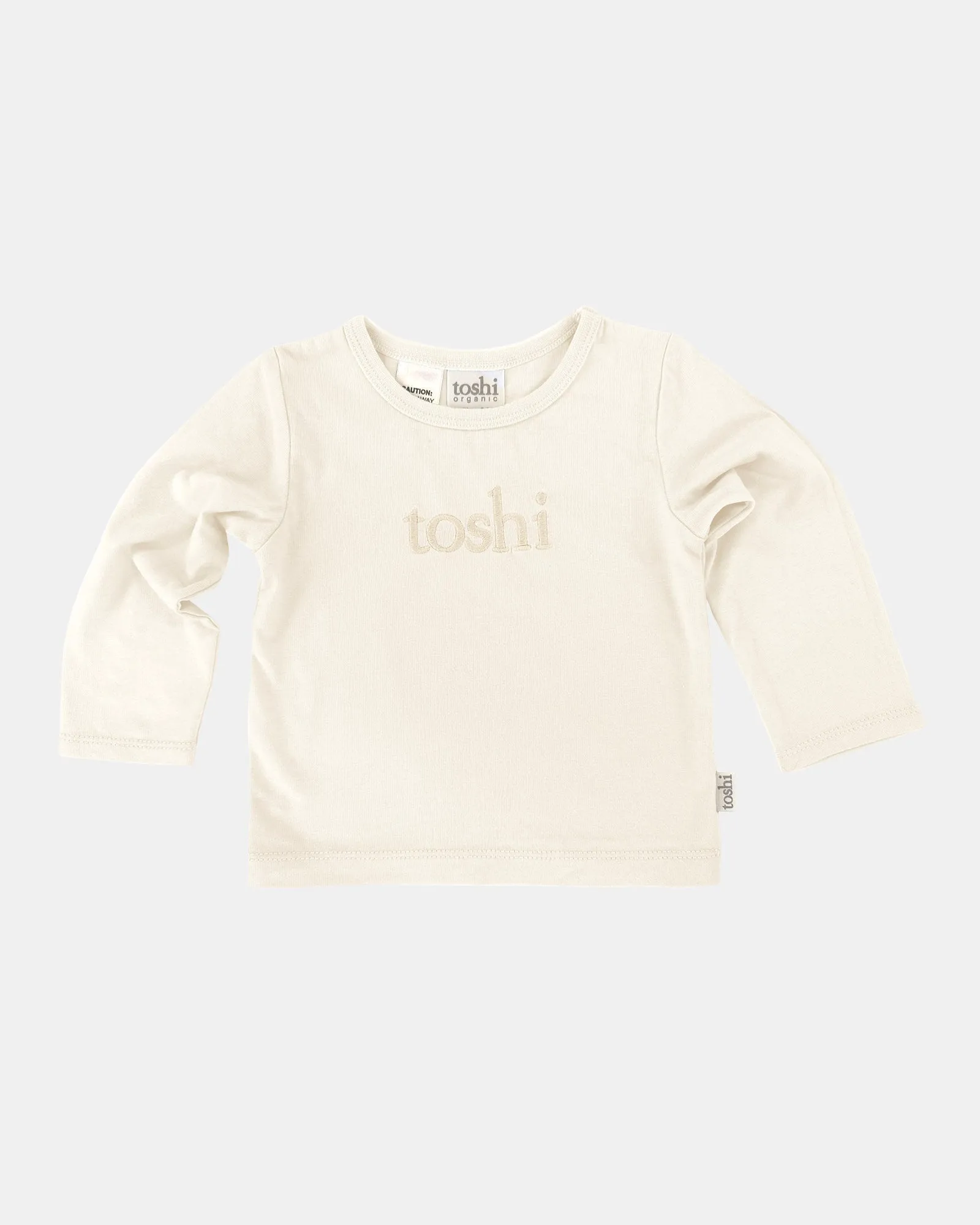 Toshi Dreamtime Organic Tee Long Sleeve Logo/Feather