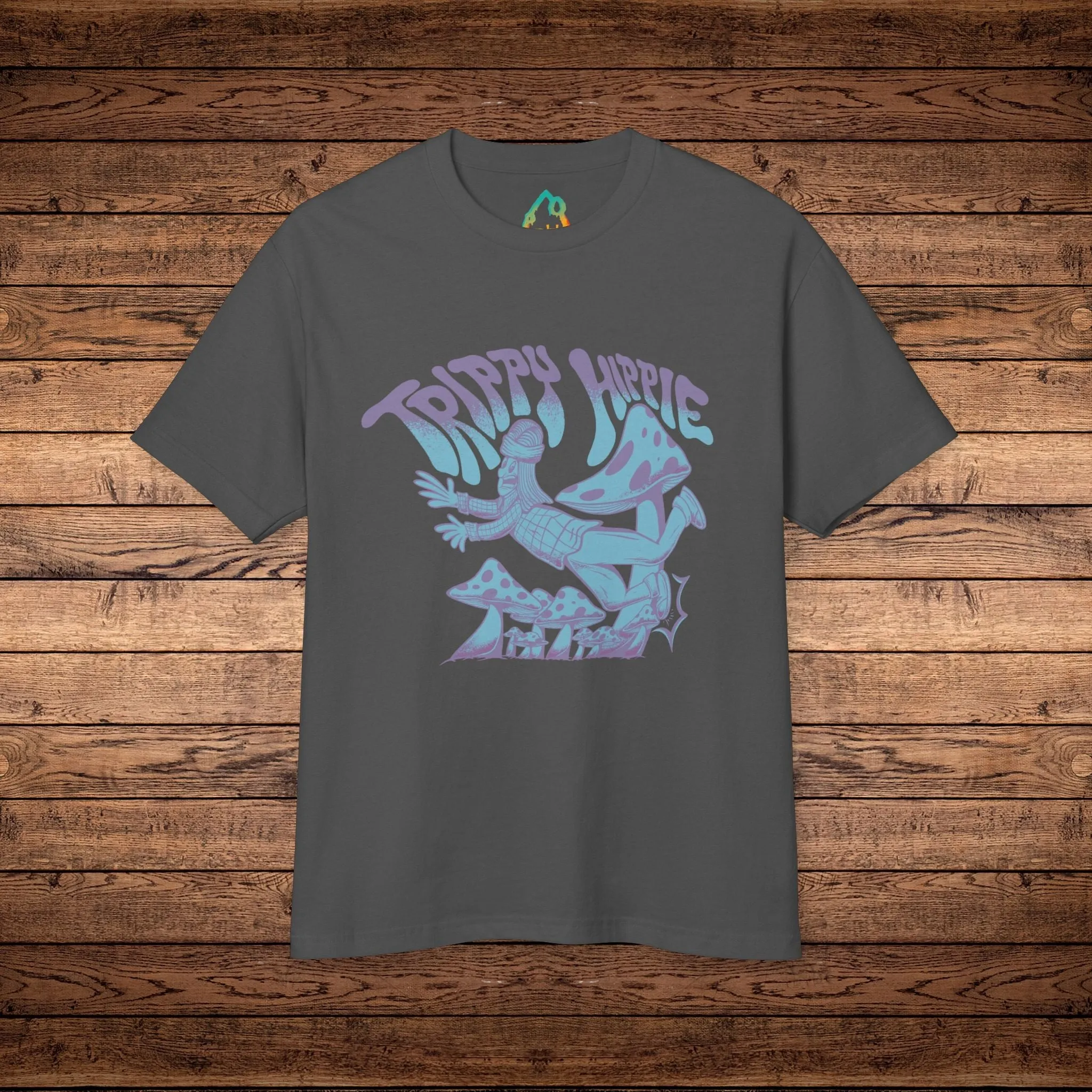 Trippy Hippie - Unisex Garment-Dyed Heavyweight Cotton Tee