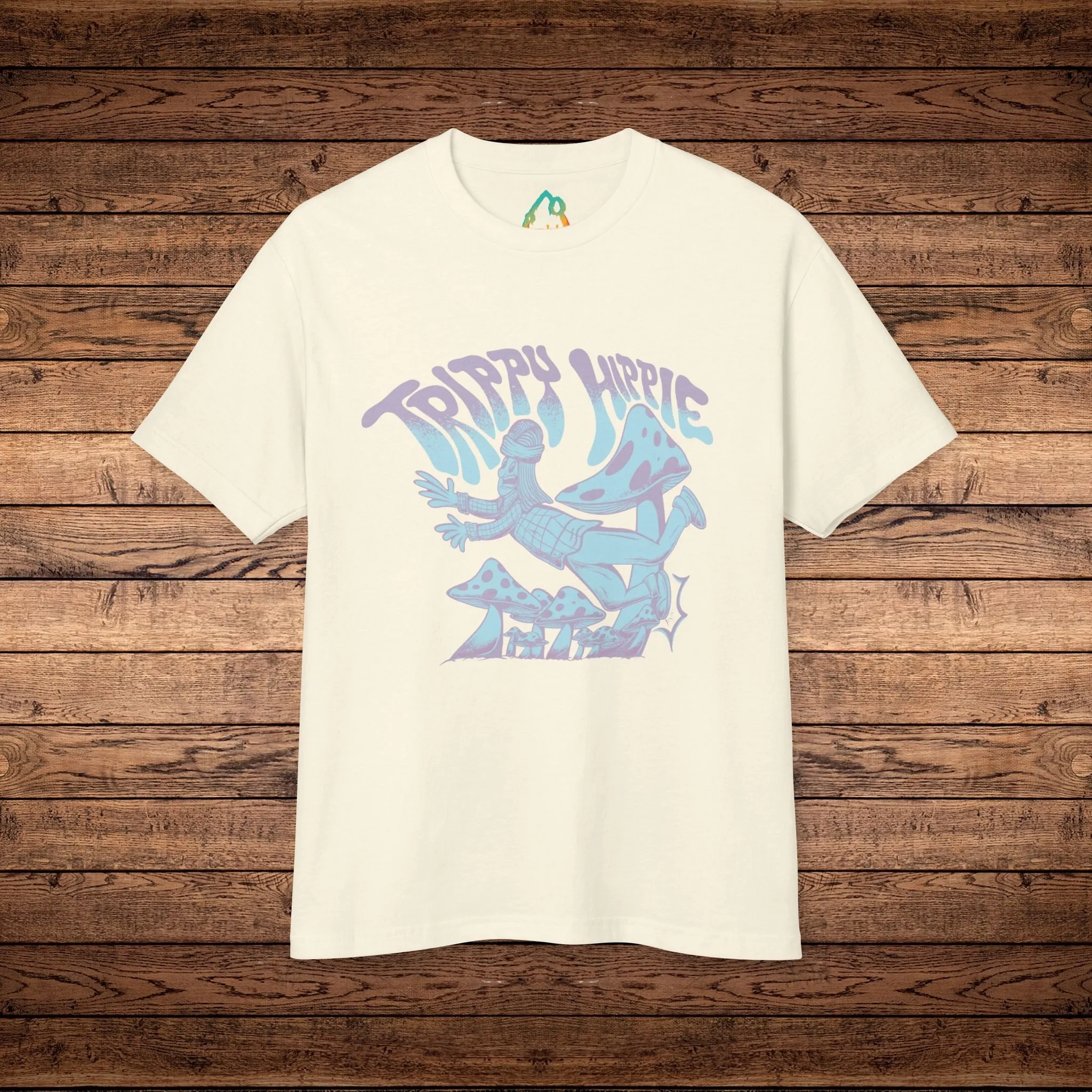 Trippy Hippie - Unisex Garment-Dyed Heavyweight Cotton Tee
