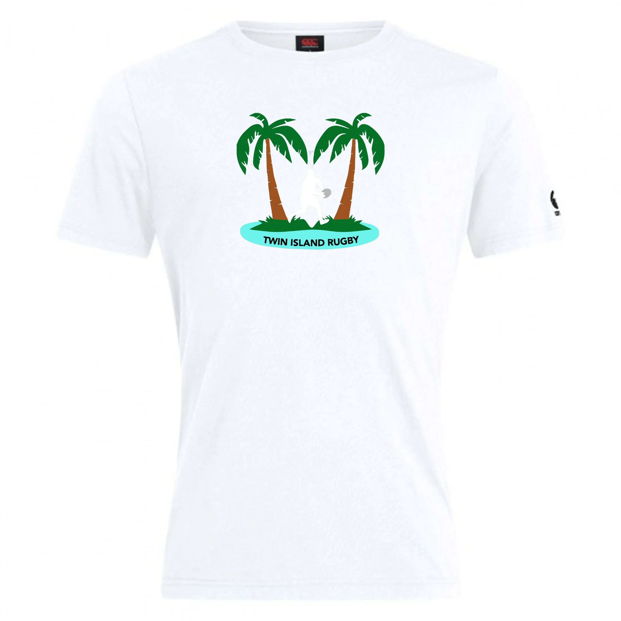 Twin Island Rugby Club Plain Tee by Canterbury