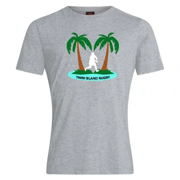Twin Island Rugby Club Plain Tee by Canterbury