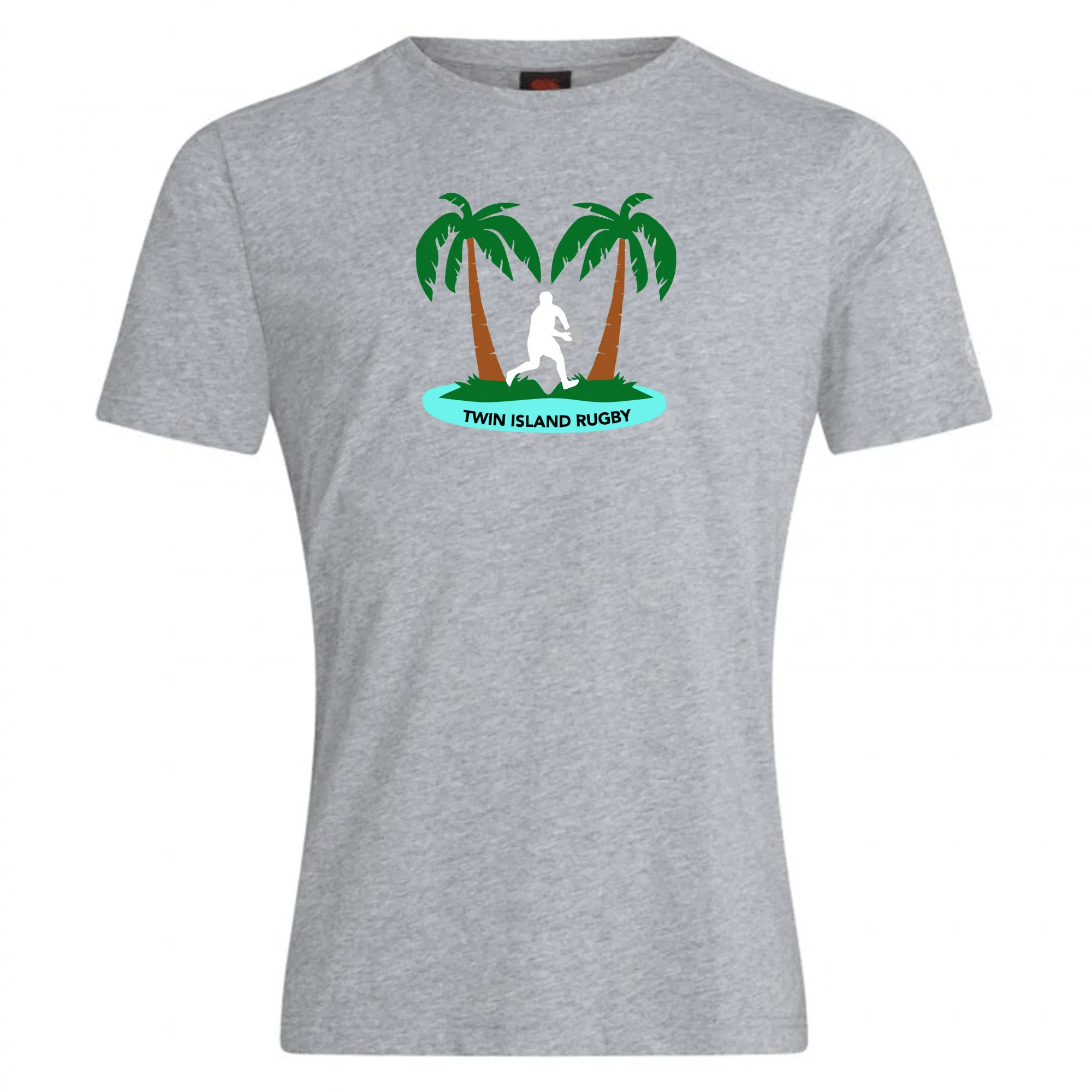 Twin Island Rugby Club Plain Tee by Canterbury