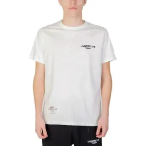 Underclub Men's Plain White Short Round Neck T-Shirt