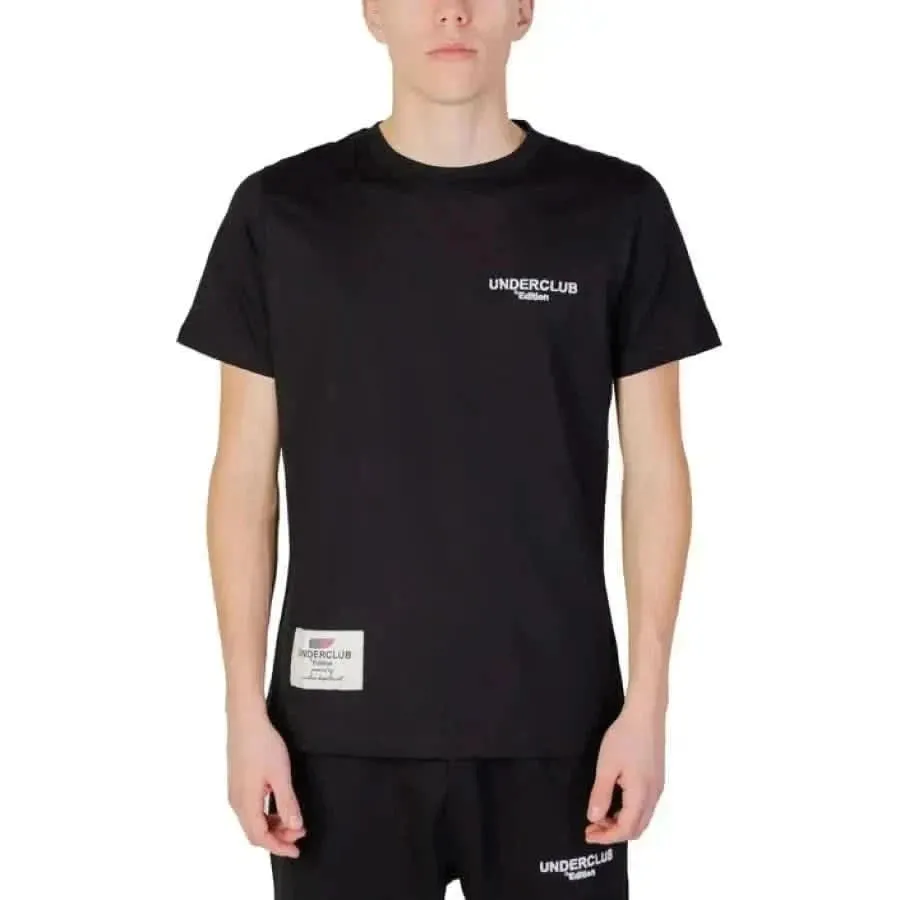 Underclub Men's Plain White Short Round Neck T-Shirt