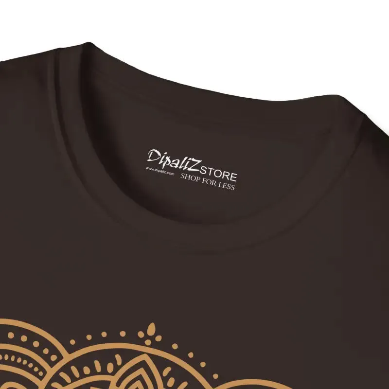 Unisex Softstyle t Shirt Mandala Elephant Vibes