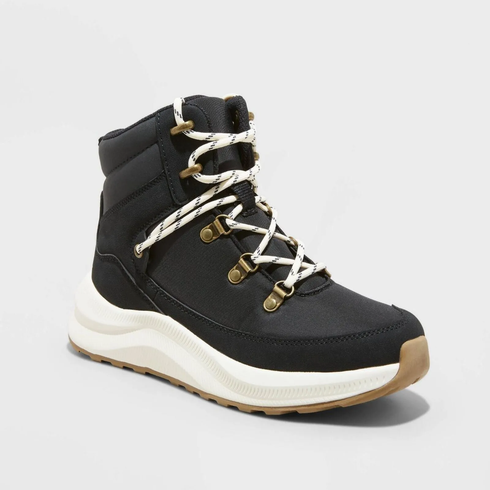 Universal Thread Women's Norah Winter Hiker Boots 88236107 Black 6.5M