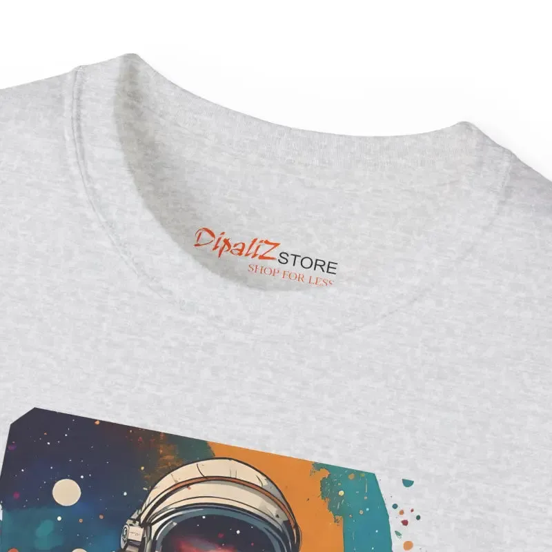 Vibrant Astronaut t Shirt Fuels Bold Style