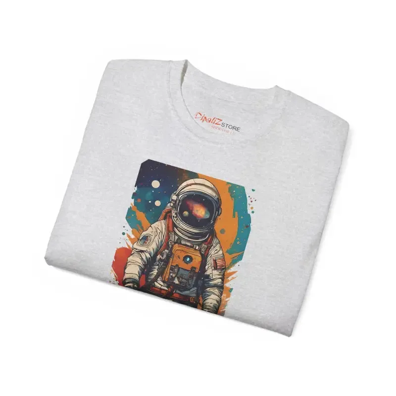 Vibrant Astronaut t Shirt Fuels Bold Style