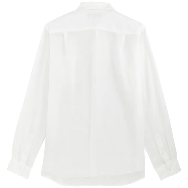 VILEBREQUIN Men Linen Shirt Solid