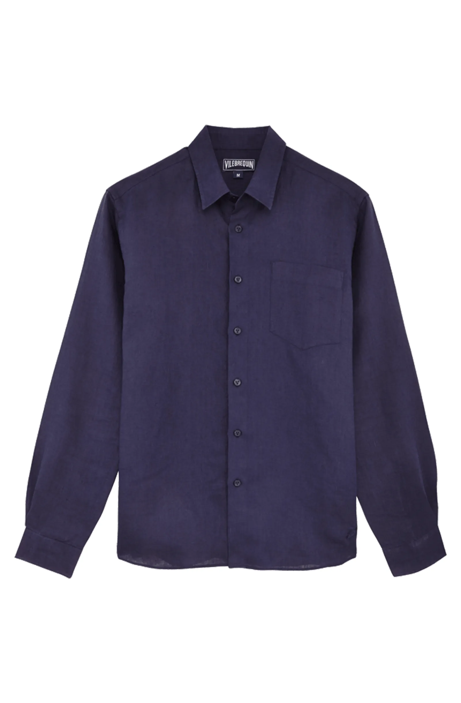 VILEBREQUIN Men Linen Shirt Solid