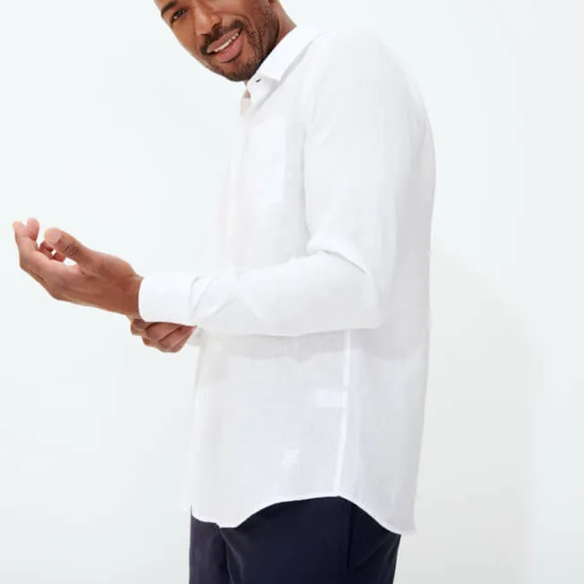 VILEBREQUIN Men Linen Shirt Solid