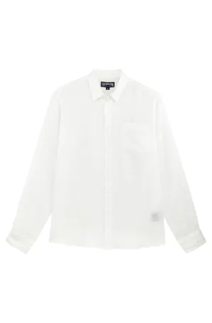 VILEBREQUIN Men Linen Shirt Solid