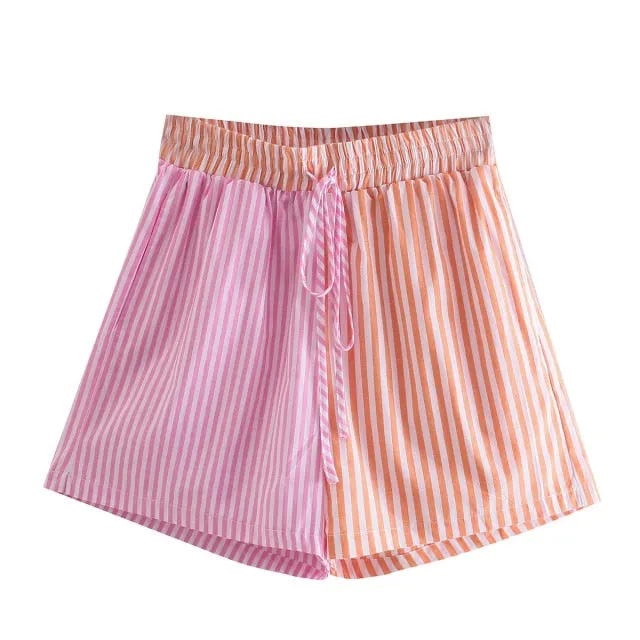Vintage Striped Patchwork