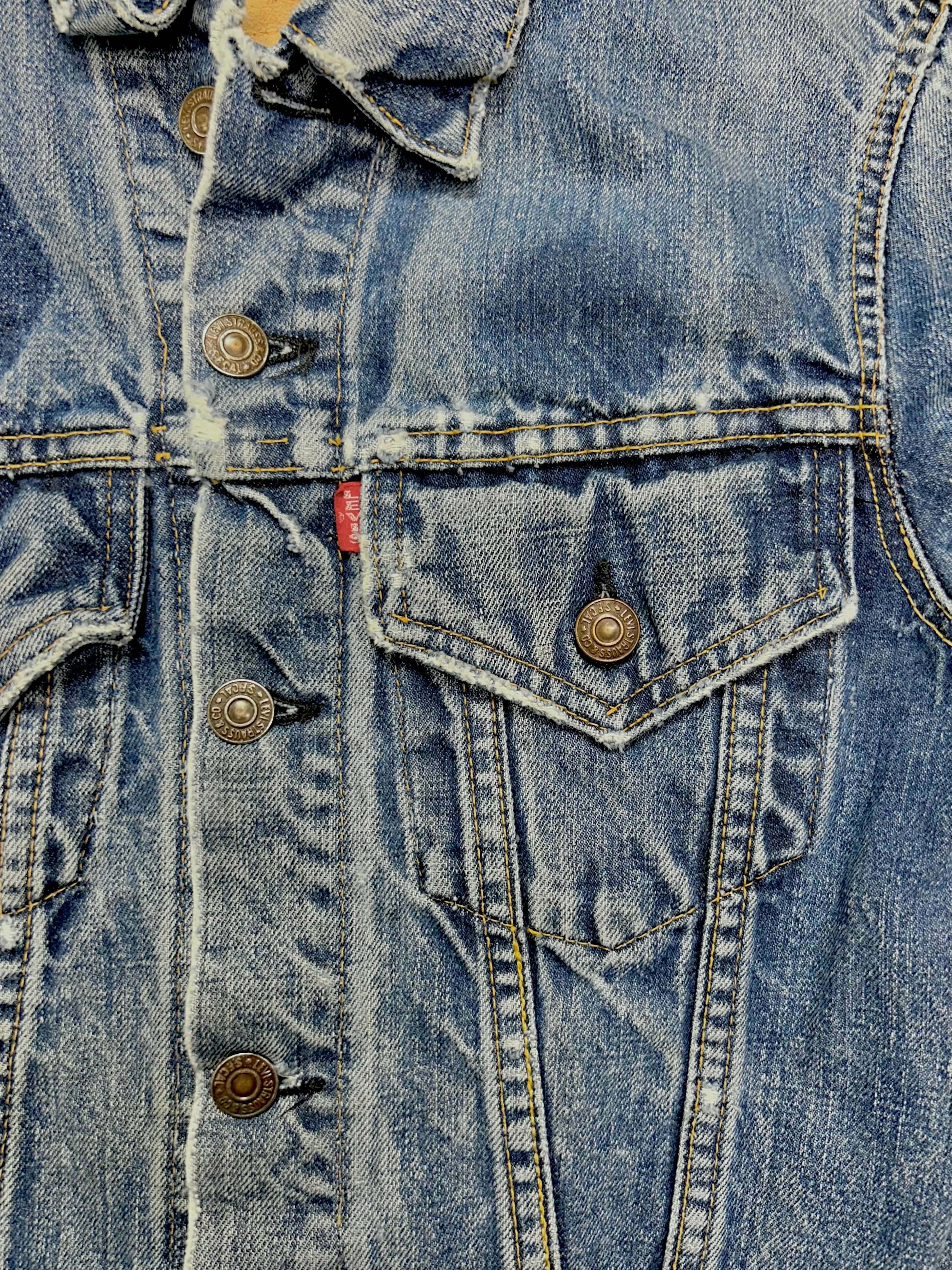 Vintage USA 1970's Levi Big E Denim Jacket with JYJ Custom Patch  (JYJ1124-366)