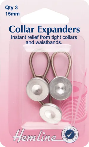Waistband And Collar Extender Instant Relief From Tight Collars Metal 15mm