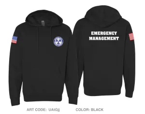 Waushara County Emergency Management Comfort Unisex Hooded Sweatshirt - UAtGjj