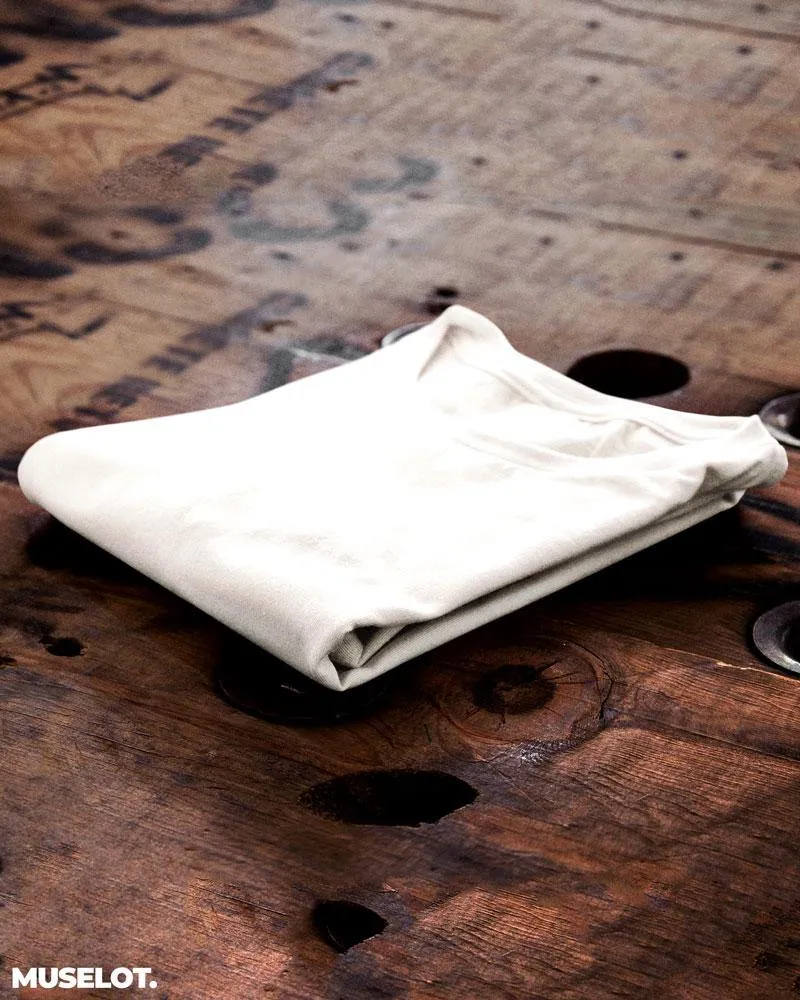 White t shirt full sleeve