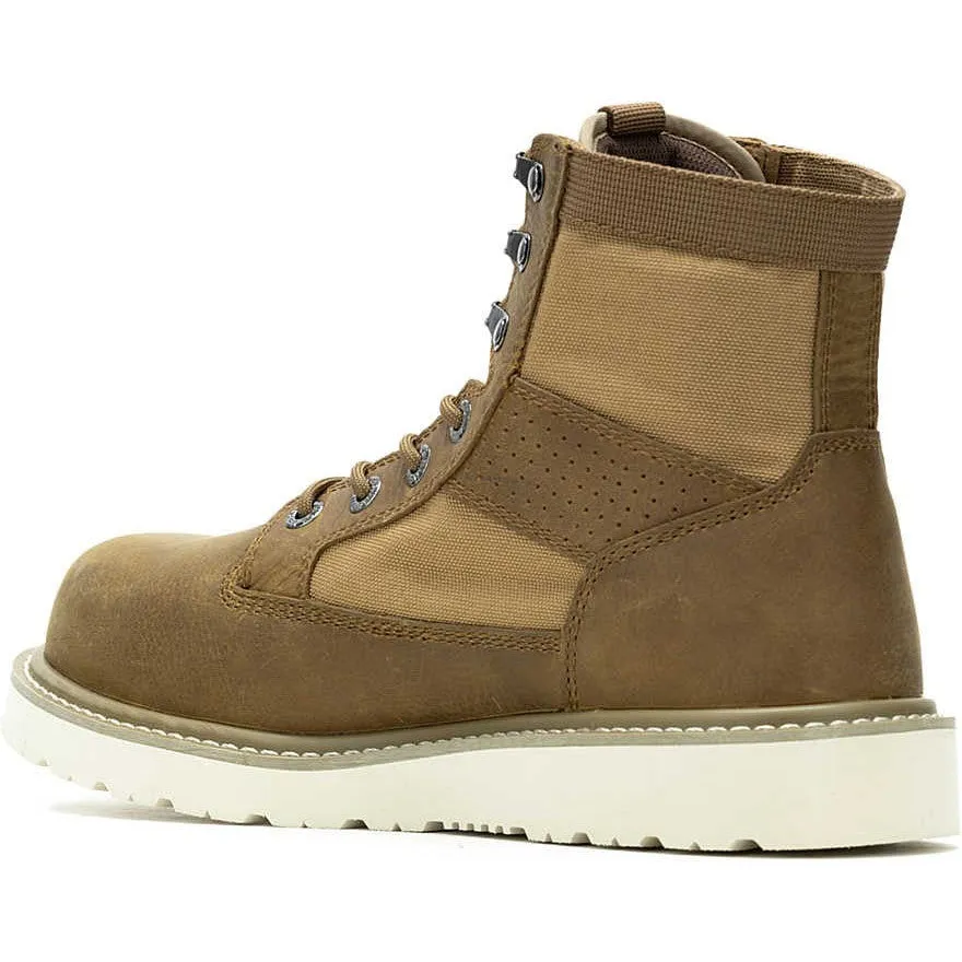 Wolverine Men's Trade Canvas 6" Comp Toe Wedge Work Boot- Coyote- W241061