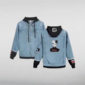 Xxxtentacion Printed Black Denim Jacket